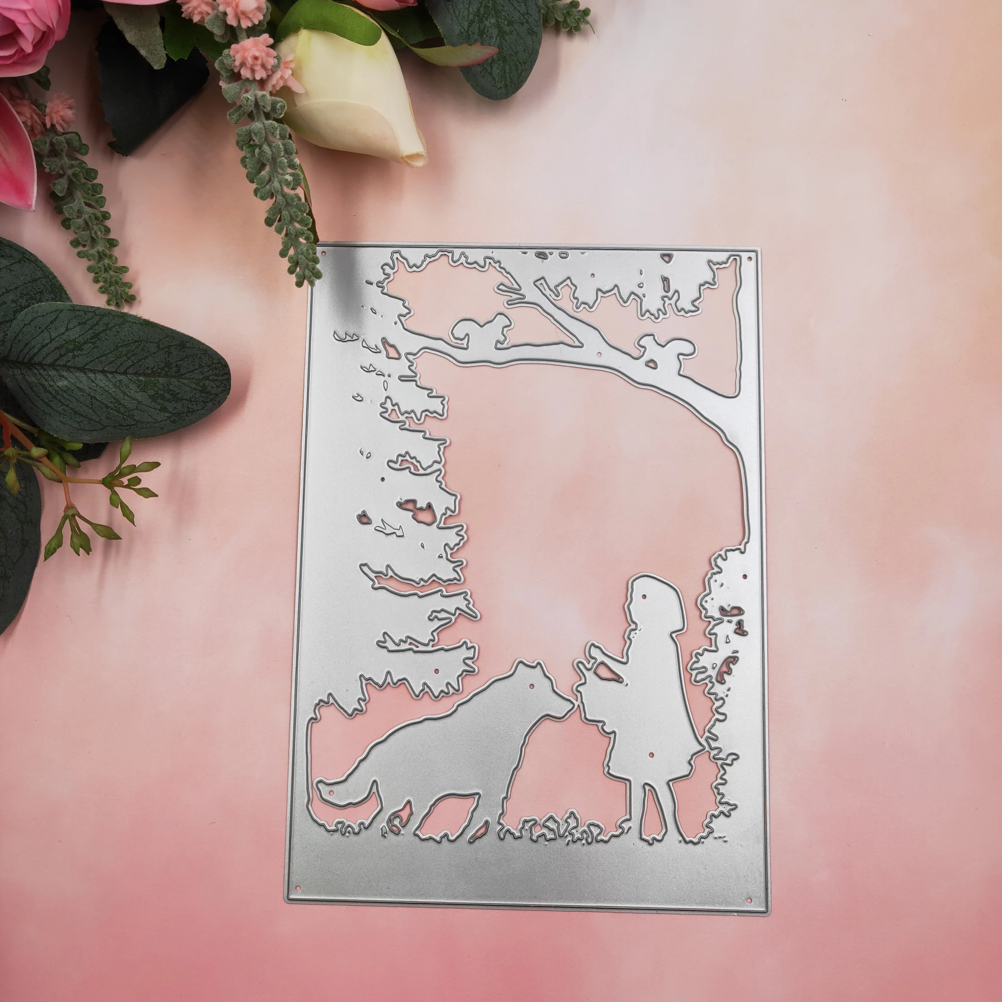 Сказочная Обложка металлические Вырубные штампы DIY скрапбук штамп Книга