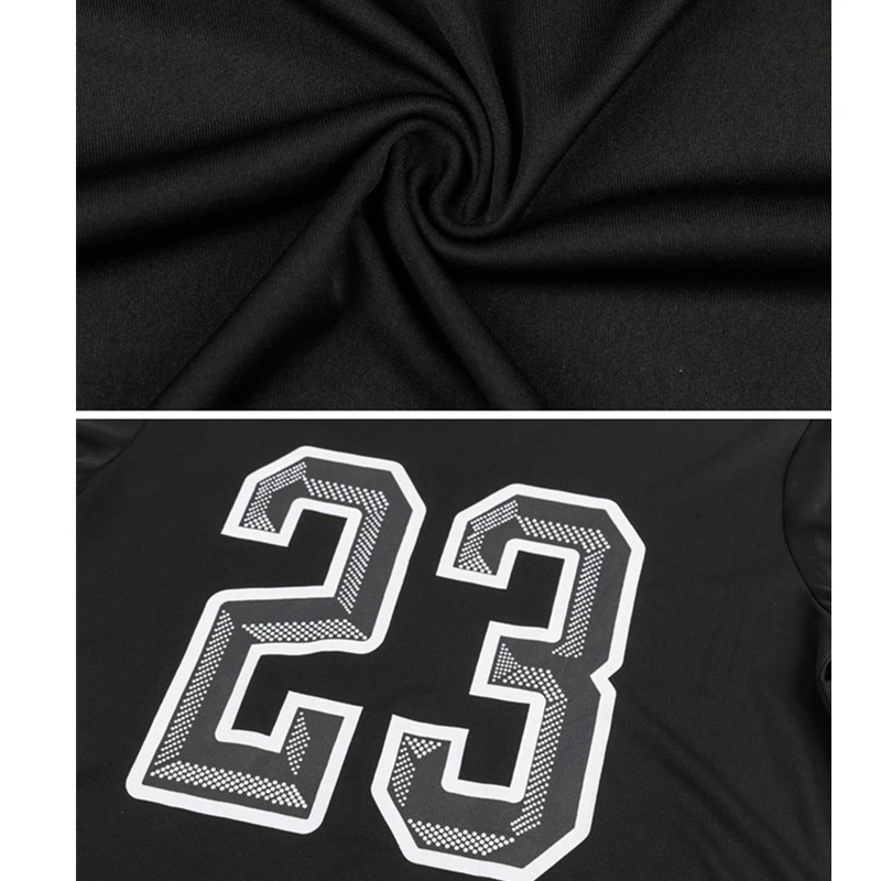 Баскетбольная футболка мужская тренировочная баскетбольная дышащая свободная