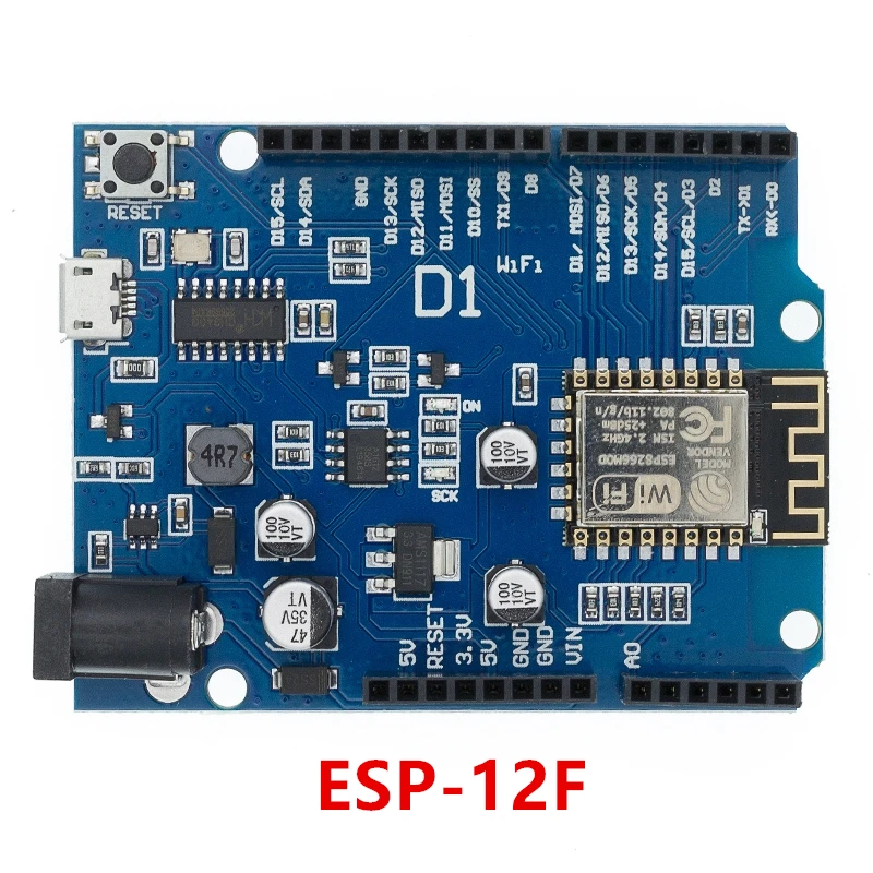 1 шт. ESP-12E ESP-12F WeMos D1 WiFi uno ESP8266 щит для arduino совместимый с IDE | Электронные компоненты