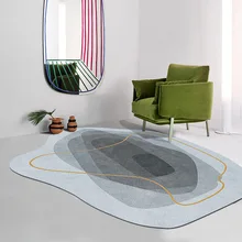 Modern Soft Irregular Carpet for Living room Fluffy Plush Big Area Rugs for Bedroom Carpets Sofa Beside Parlor Child Floor Mats