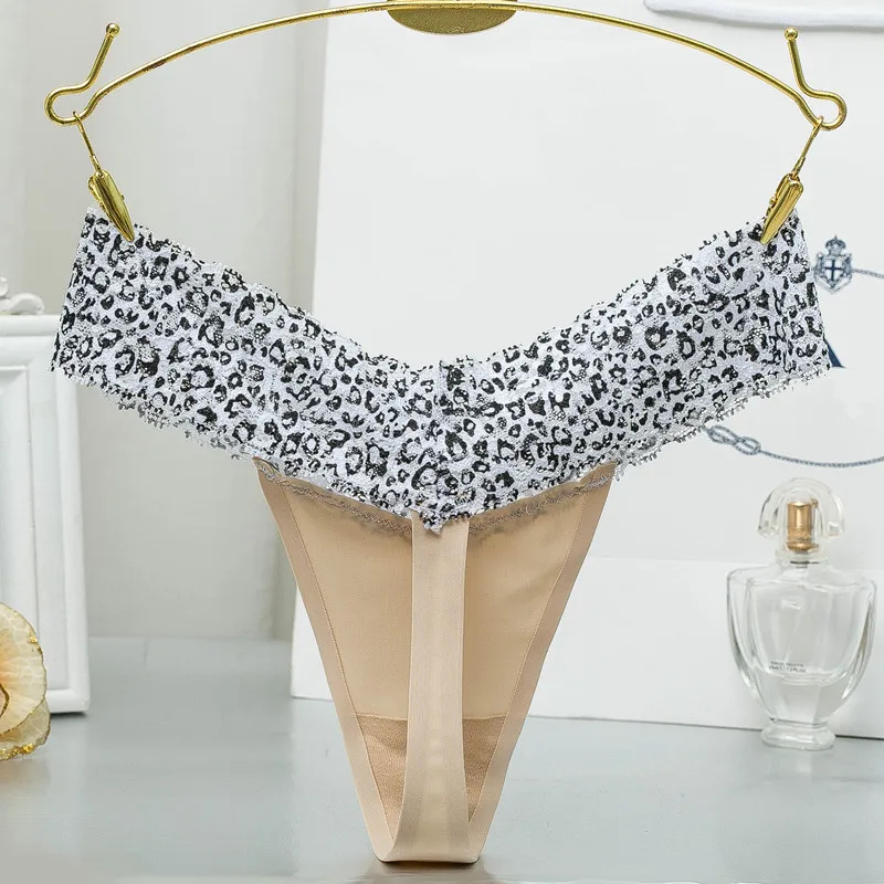 3 шт./лот женские сексуальные стринги из ледяного шелка тонкие кружевные трусики