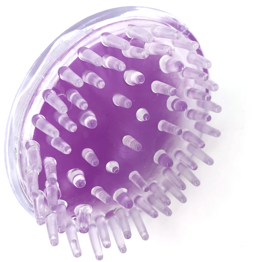 Силиконовый массажер для головы и тела Шампунь Щетка массажа Уход за волосами