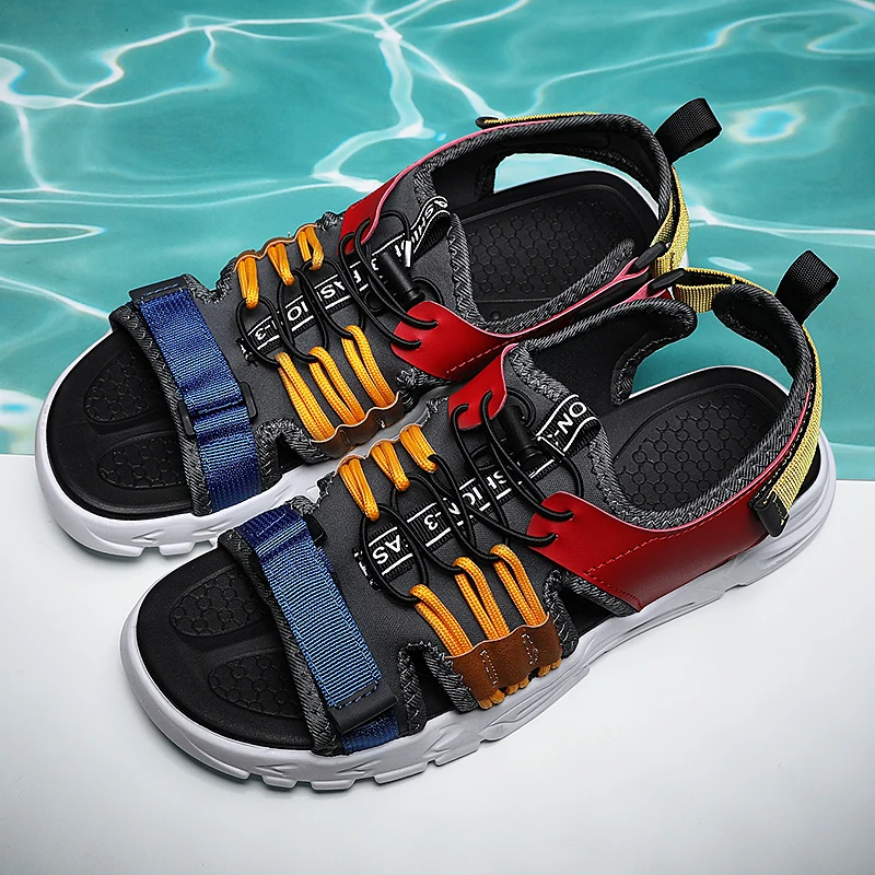 

Men's Shoes Sandals Sandalias Hombre Verano Men's Roman Sandals Sandal Man Leather Summer Sandels For Men