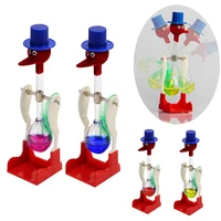 creative non stop liquid drinking glass lucky bird duck bobbing magic prank toy perpetual motion educational toys for kids