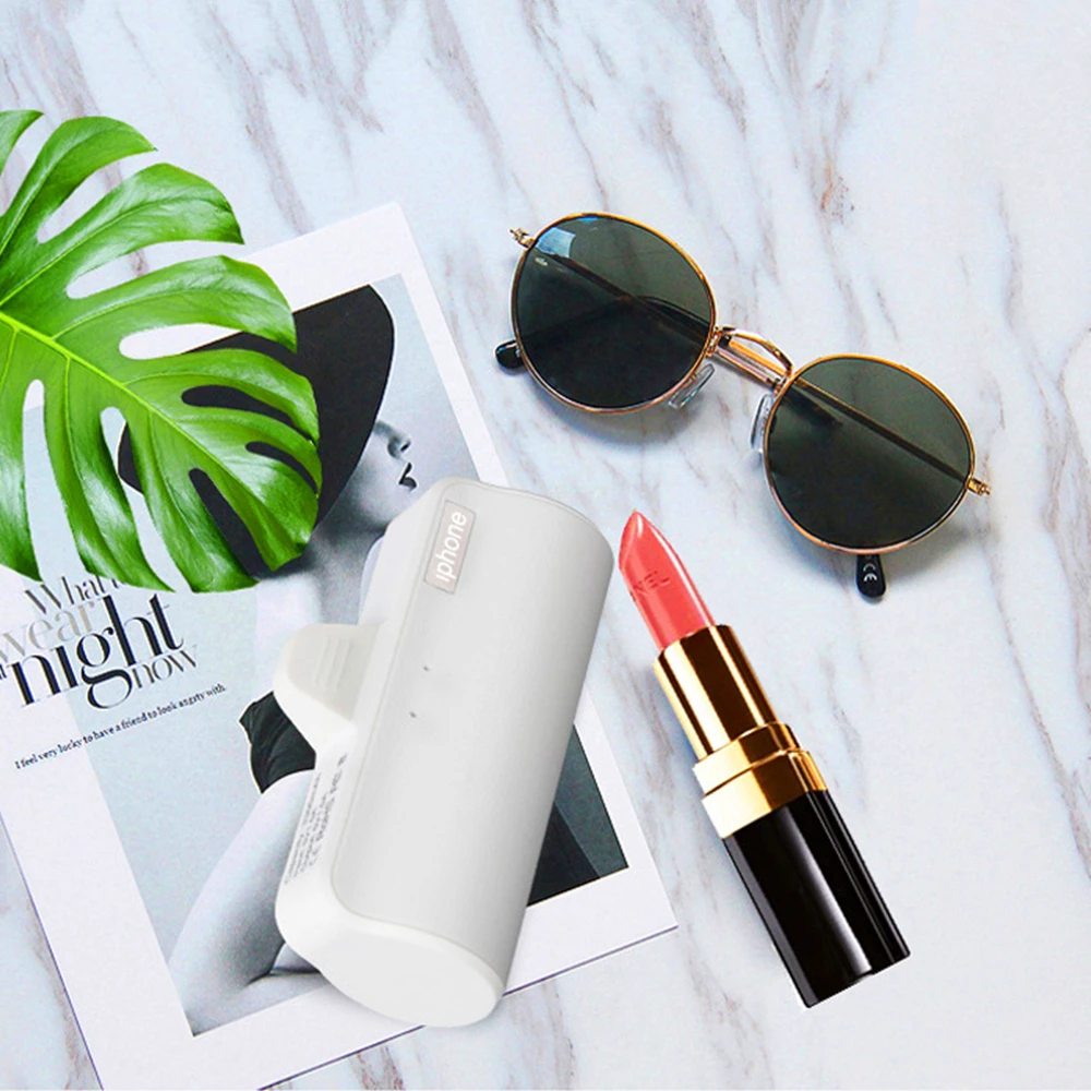 Внешний мини аккумулятор на 3300 мАч портативное зарядное устройство для телефона