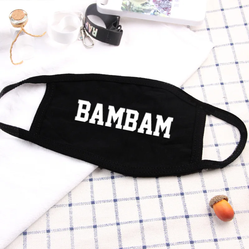 Got7 альбом волчок Lullayb Пылезащитная хлопковая маска для лица Bambam JINYOUNG MARK JACKSON yugyyeom унисекс маска LJJ681