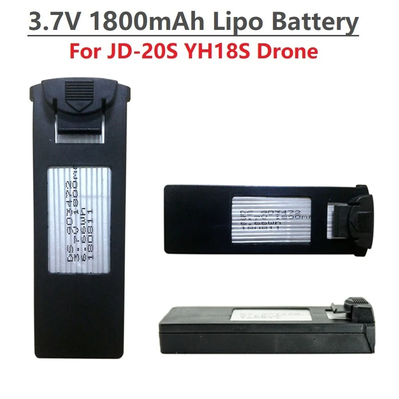 5 шт. JD 20S JD20S YH18S GPS дрона с дистанционным управлением батарея Оригинальный 3 7 V 1800mAh