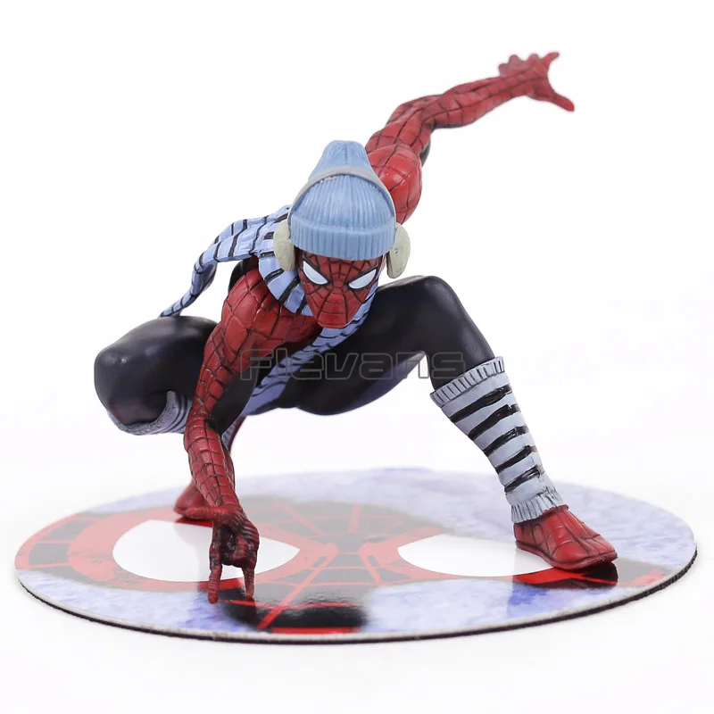 ARTFX+ Статуя Venom Carnage Дэдпул Человек-паук Miles Morales 1/10 масштаб предварительно окрашенная фигурка Коллекционная модель игрушки - Цвет: Spiderman B no box