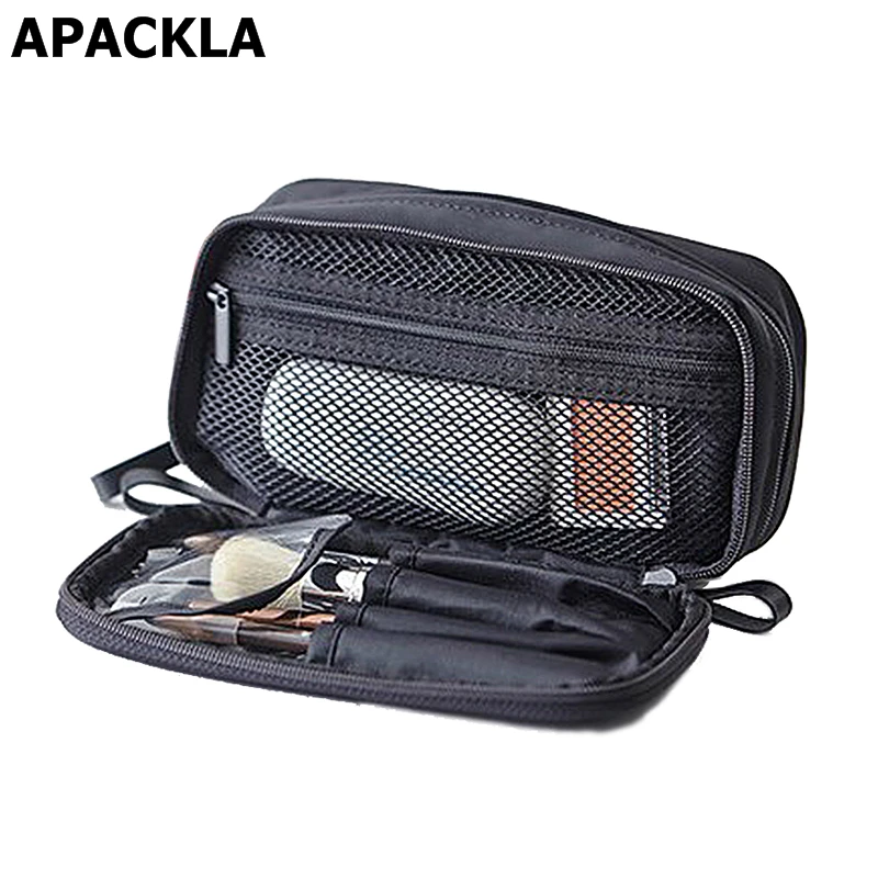 2017 косметички Женская дорожная сумка для макияжа ПРОФЕССИОНАЛЬНЫЙ несессер