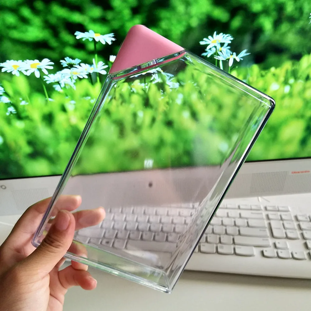 Бутылка для воды чистая книга портативный бумажный коврик бутылка плоская