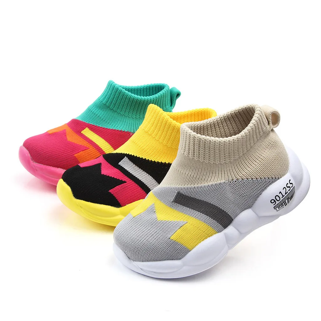 

2021 MUQGEW Shoes Fashion Toddler Infant Kids Baby Girls Boys Mesh Soft Sole Sport Shoes Sneakers Anti-slip baby shoes Dropship