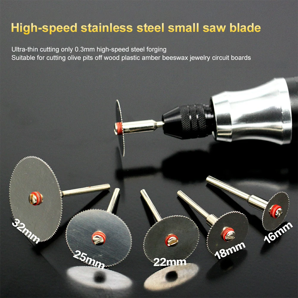 

Режущий диск для металла с 1 оправкой для Dremel Rotary Tools 16 18 22 25 32 мм