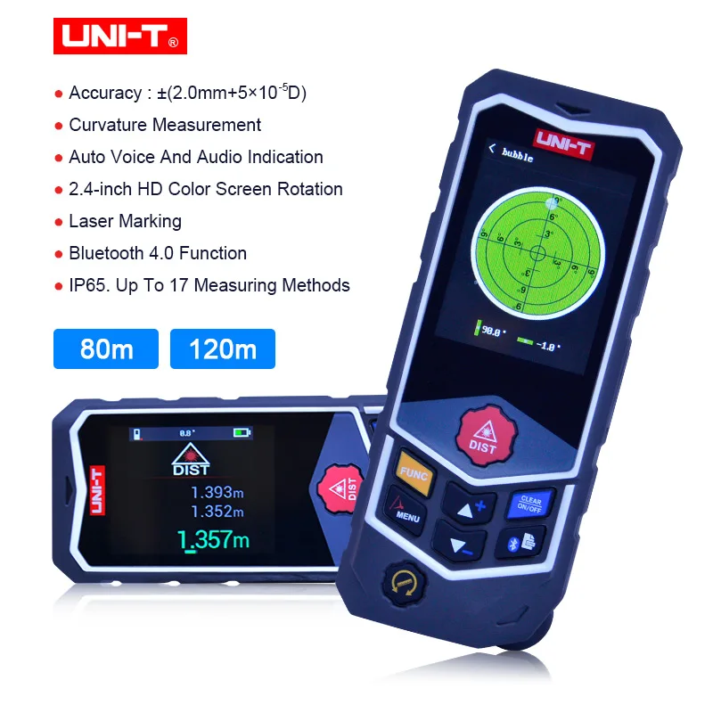UNI-T LM80D PRO/LM120D PRO лазерный дальномер колесо измерителя Тип измеритель электронный