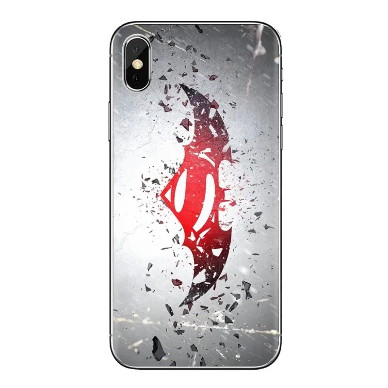 Фильм Бэтмен против Супермена логотип 2016 мягкий ТПУ чехол для телефона samsung Galaxy S3