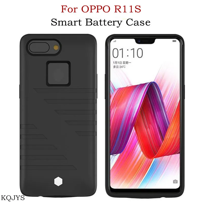Внешний аккумулятор KQJYS на 6800 мА · ч умный зарядный чехол для OPPO R11S портативное