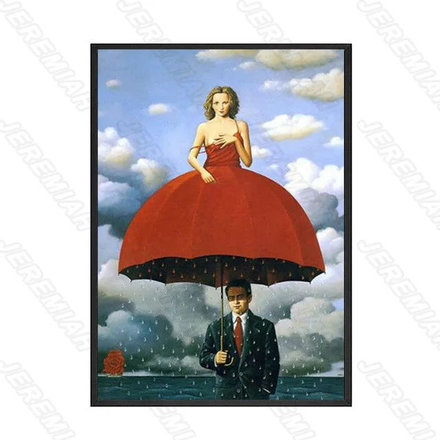 

Skirt umbrella abstract poster Nordic style wall art painting print painting modern living room decoration