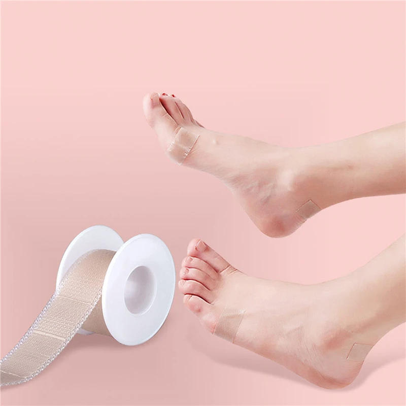 

Heel Protector Foot Care Sole Sticker Waterproof Invisible Patch Anti Blister Friction Wear Resistant Cushion 1Roll Length 100cm