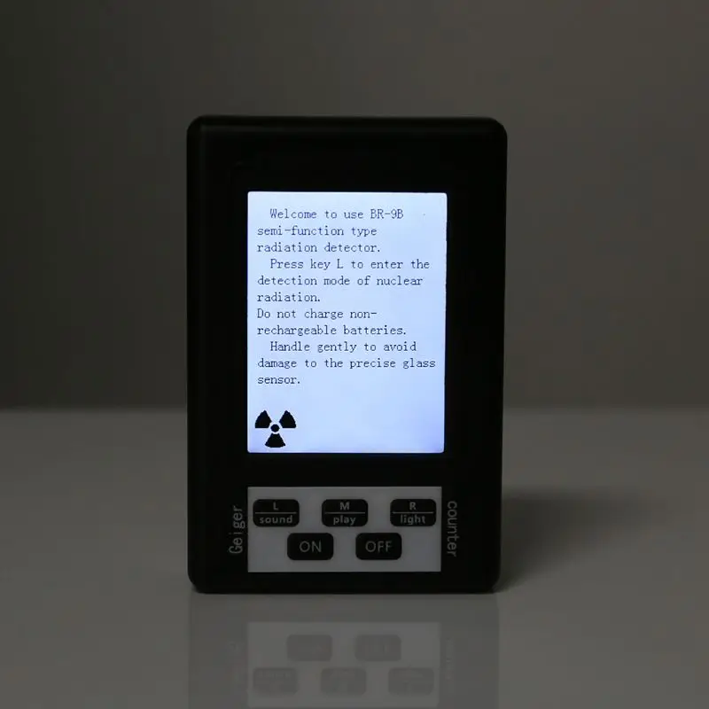 Счетчик Гейгера детектор ядерной радиации личный дозиметр мраморный тестер