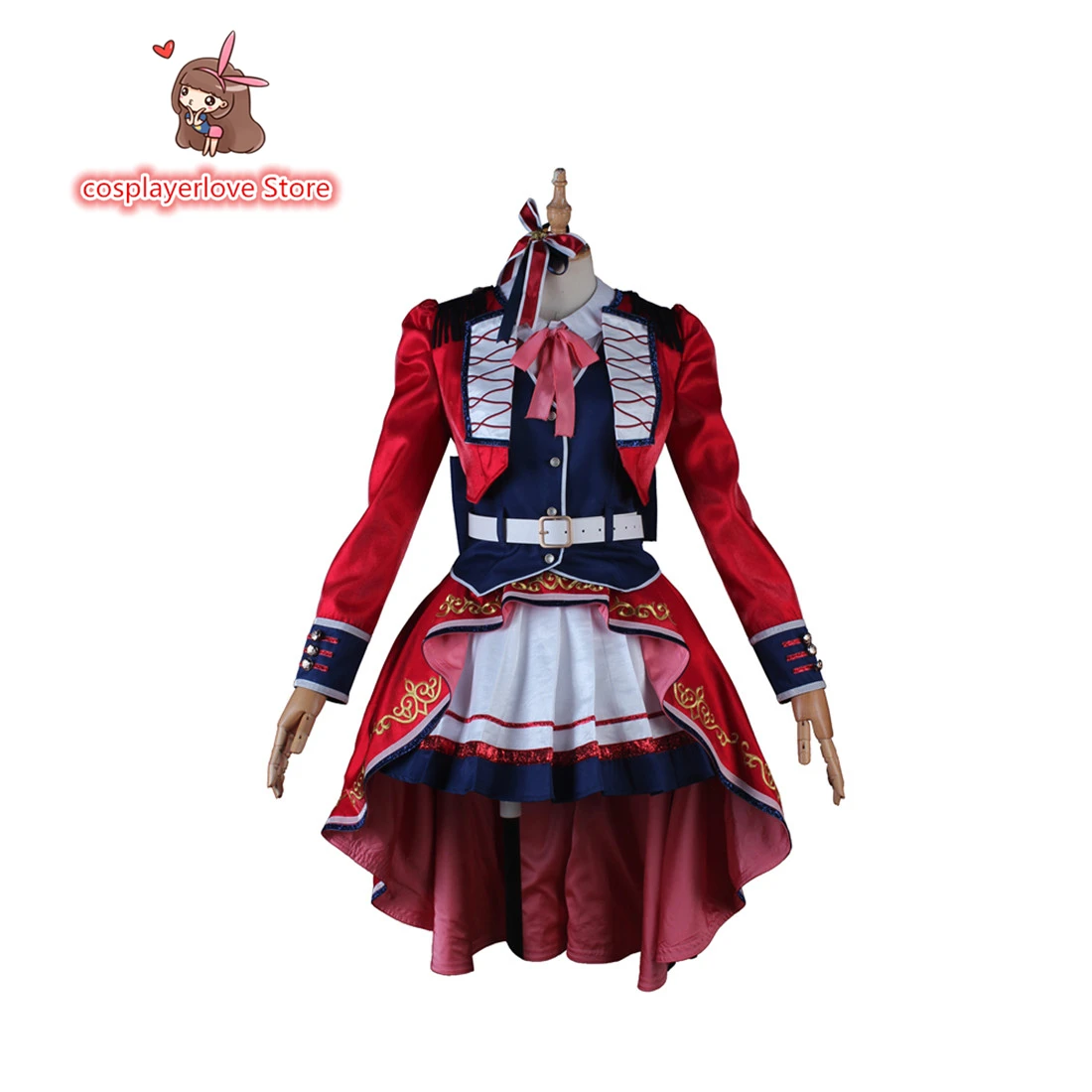 

Lovelive, костюм для косплея Kousaka Honoka 9-го юбилея, концервечерние, на заказ, костюм на Хэллоуин, Рождество