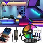 Пиксельная RGB светодиодная ленсветильник WS2812B, 1 м-5 м