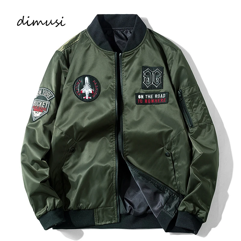 Бомбер DIMUSI мужской двусторонняя бейсбольная куртка верхняя одежда 7XL|Мужские