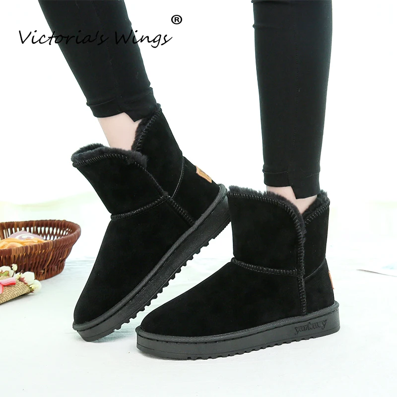 Женские зимние ботинки с крыльями Виктории|Зимние сапоги| |
