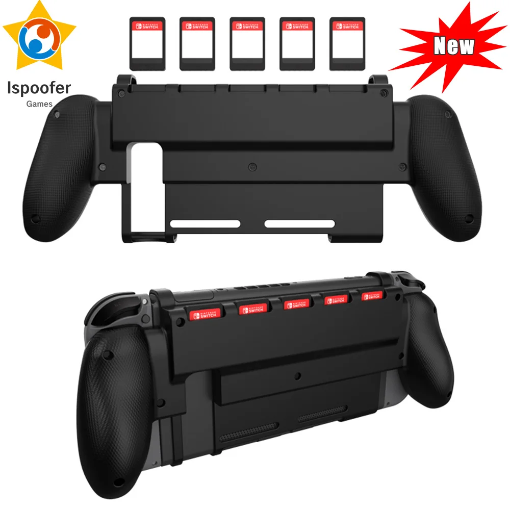 Ручка переключателя чехол для Nintendo с 5 картами хранения игр эргономичная ручка
