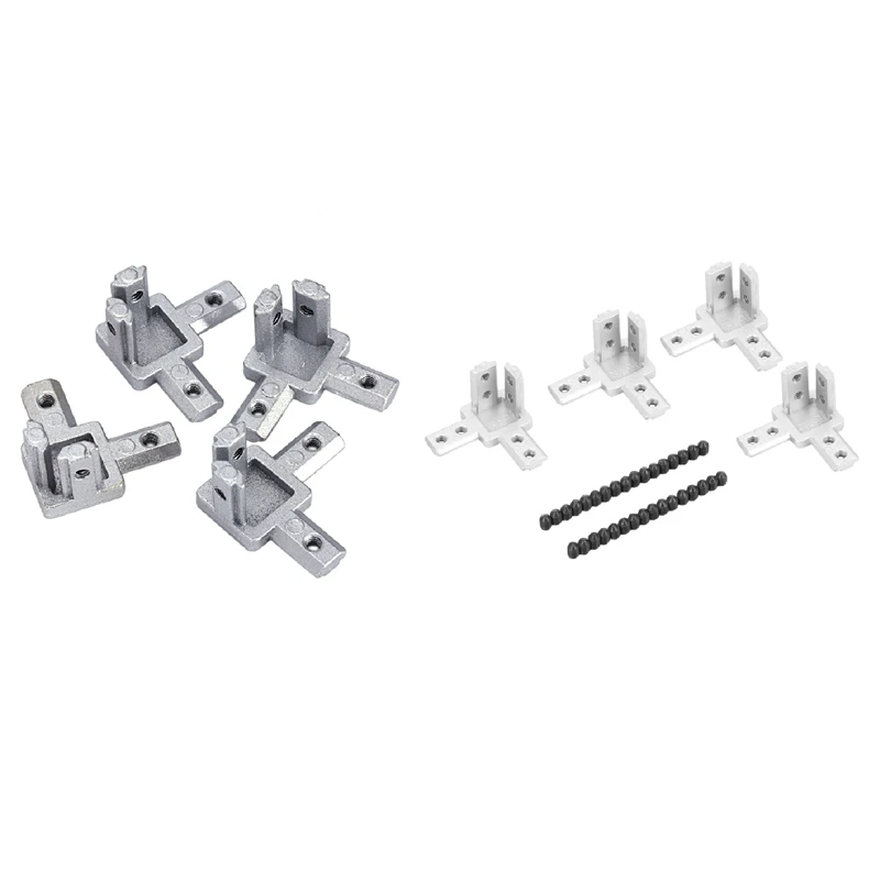 

8PCS Bracket, For T Slot Aluminum Extrusion Profile 2020 Series & ​For T Slot Aluminum Extrusion Profile 3030 Serie