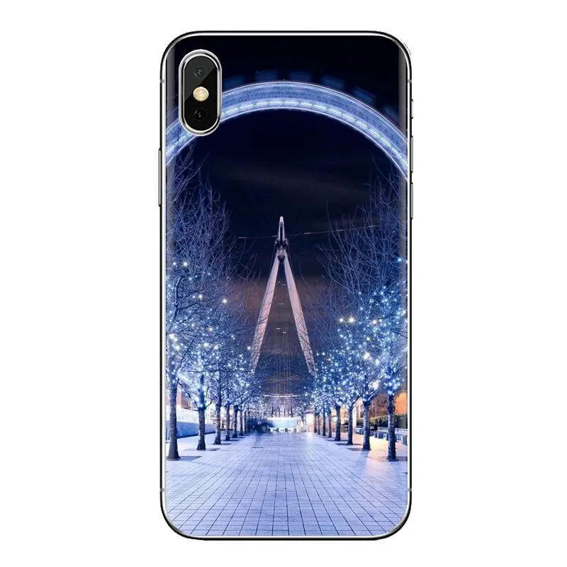 Церковные зимние вечерние прозрачные мягкие чехлы для huawei mate Honor 4C 5C 5X6X7 7A 7C 8 9 10 8C