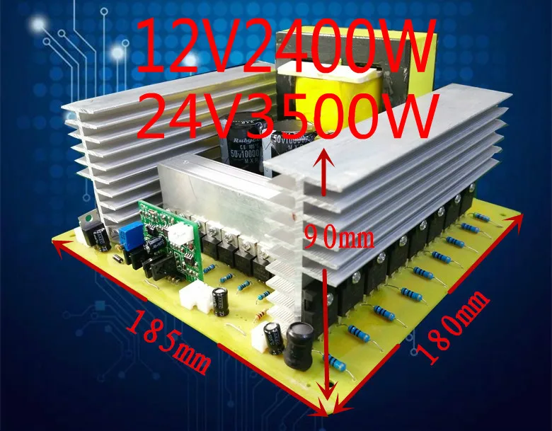 DIY аксессуары для предступенчатого усилителя 12V2400W24V3500W высокомощный EE85B