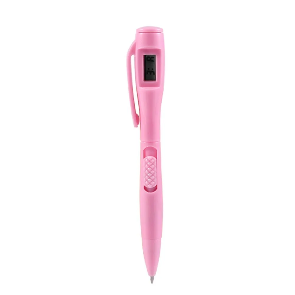 Digital Watch Ballpoint Pen Electronic Clock Student Test Stationery Servants Private Dedicated For Office School | Канцтовары для