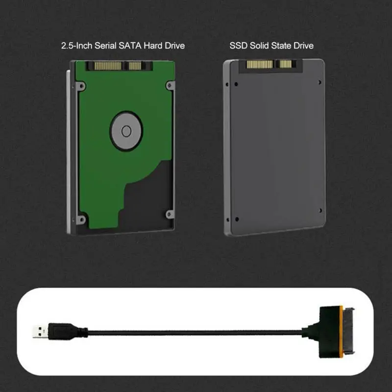 USB 3 0 к SATA 2 5 &quotадаптер Кабельный ридер для внешнего SSD жесткого диска AQ7 |