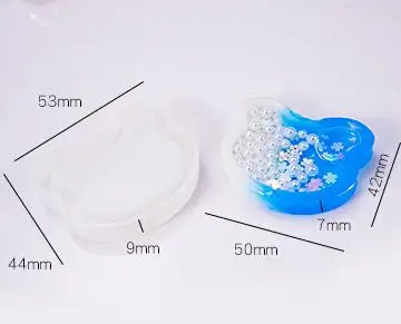 3 Силиконовые формы сушеный цветок смолы декоративные ремесло DIY Единорог Рог формы эпоксидной смолы формы для ювелирных изделий - Цвет: 3