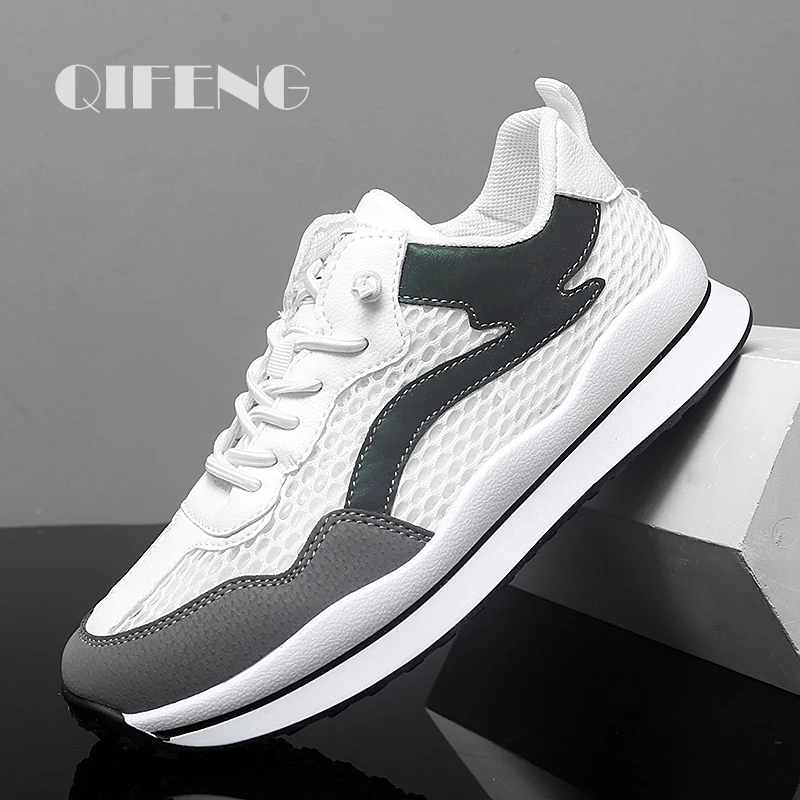 

2022 New Fashion Boys Casual Shoes Summer Children Breathable Anti-Skid Outdoor Sneakers Kid Mesh Sport Footwear Student Korean