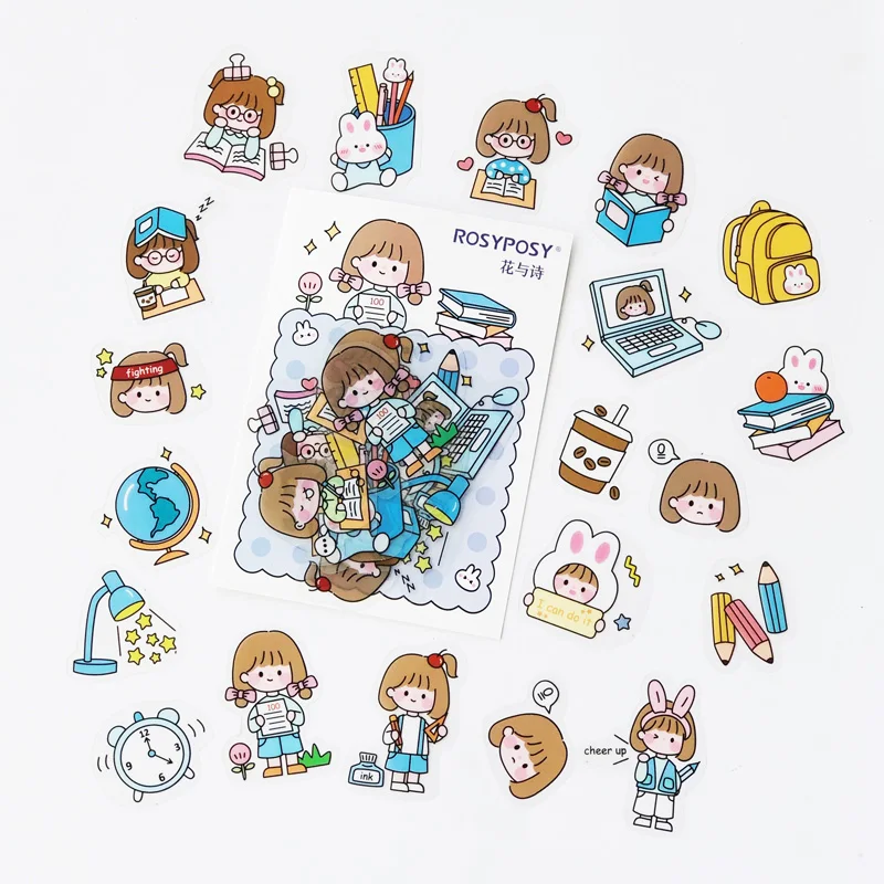 40 наклеек для ноутбука компьютера украшение сделай сам|Канцелярские наклейки| |