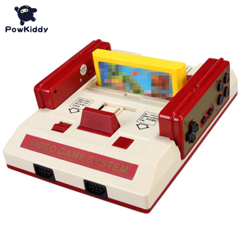 Беспроводная игровая консоль Powkiddy D101 HD 4K Home TV NES ностальгическая FC красно-белая