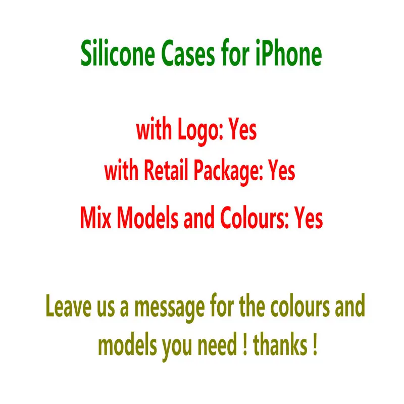 

100Pcs/lot Silicone Case For iPhone 11 pro Max 6 6s 7 8 plus iX XS XR XS MAX Phone Cover case with Packaging
