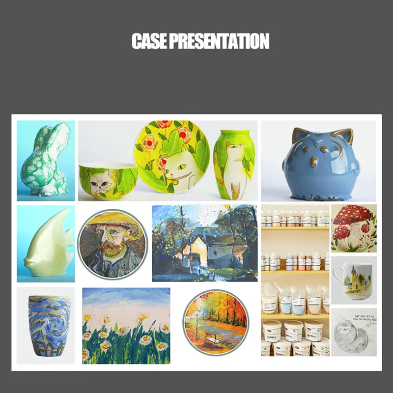 Pаспродажа 12 видов цветов/Набор инструментов для росписи керамики, подглазурь, твердый акварельный пигмент, керамика «сделай сам», ручная подглазка ро... Дешево 12 видов цветов/Набор инструментов для росписи керамики, подглазурь, твердый акварельный пигмент, керамика «сделай сам», ручная подглазка ро...