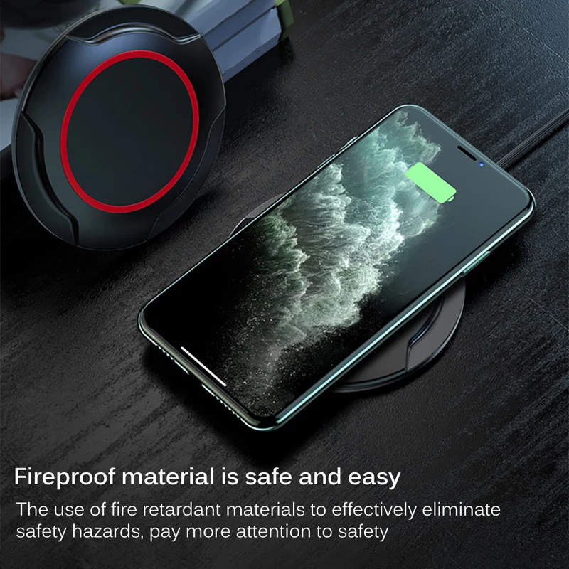 

15W Qi Wireless Charger for iPhone 12 11 Pro XS Max X XR 8 Plus Fast Wirless Charging for Samsung Xiaomi Huawei Phone Charge Pad