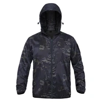 hunting coats jackets tactical hooded camouflage skin clothing outdoor skin clothing tactical windbreaker hunting apparel