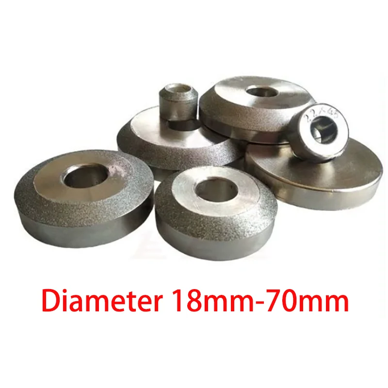 

Valve diamond grinding wheel for repairing automobile engine valve seat