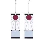 Взрывоопасные Японские Аниме рассекающие демонов серьги богиня солнца серьги аксессуары