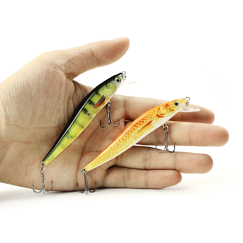 Реалистичная рыболовная приманка в виде гольяна 3 размера 2 6 дюйма 5 4 7 HML09S|minnow