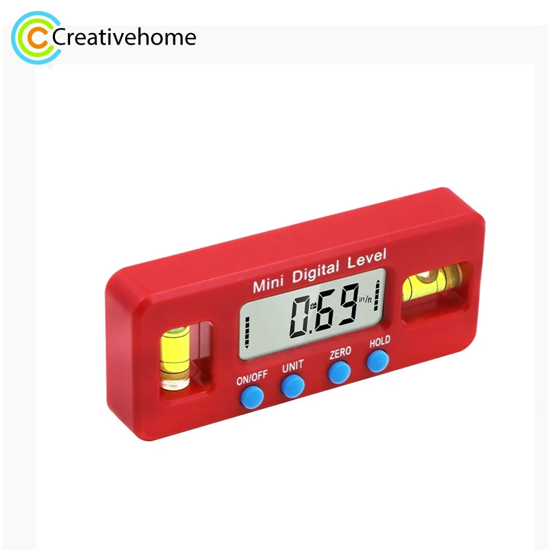 

100mm Mini Electronic Digital Strong Magnetism Spirit Level Angle Board