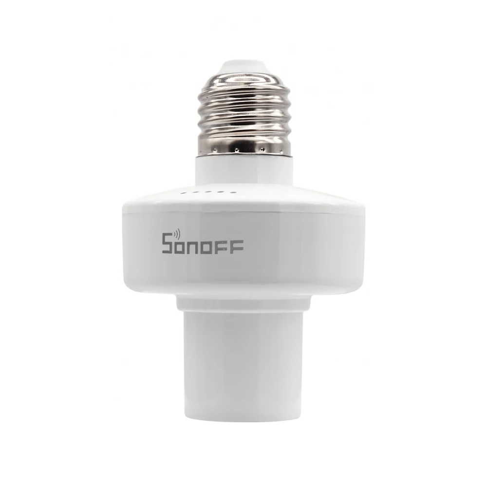 Беспроводной смарт-держатель для светодиодной лампы Sonoff Slampher RF E27 433 МГц