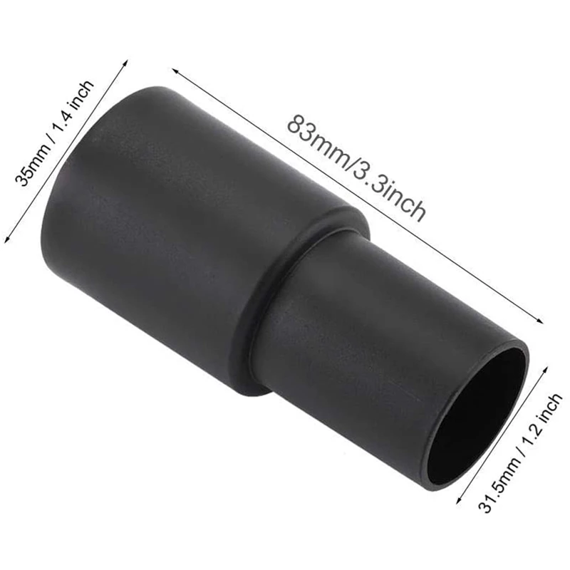 

5Pcs Universal Vacuum Hose Adapter Kit, 32mm-35mm Mouth Tube Connector, Fits 1 1/4 to 1 2/5 Inches