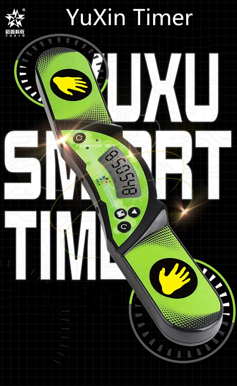 Temporizador YuXin de cubo m&aacute;gico, temporizador Yuxin para cubo de velocidad, temporizador de competici&oacute;n de cubo m&aacute;gico, temporizador-2