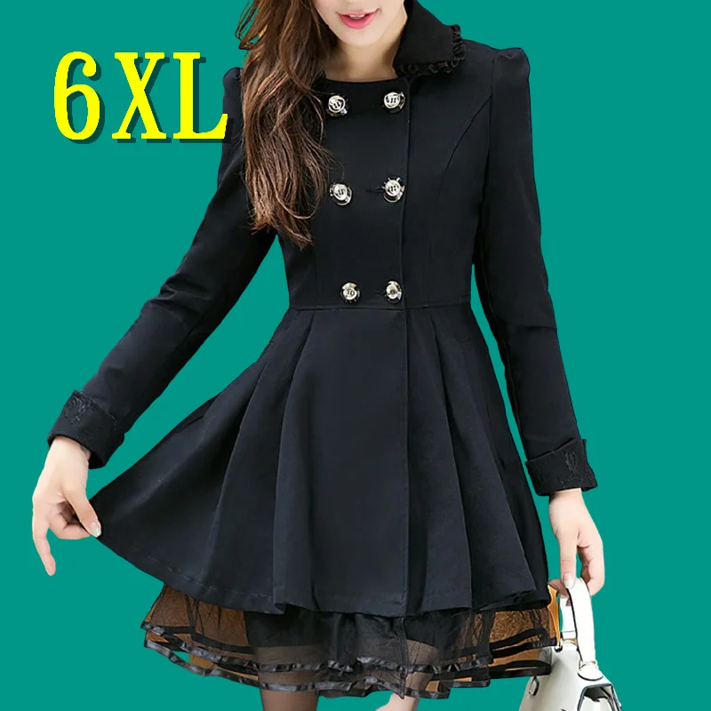 Женская ветровка одежда больших размеров Женский тренчкот весенняя куртка