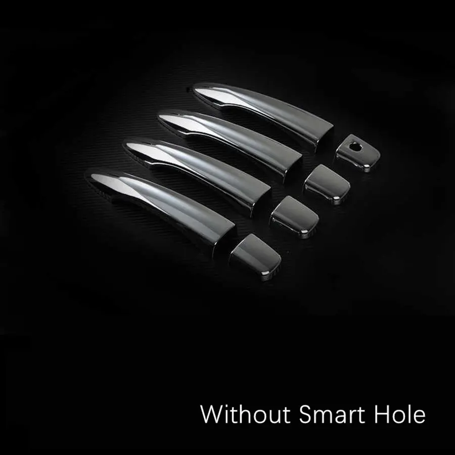 ABS хромированные дверные ручки Catch крышки внешней отделки 8 шт./компл. для Renault Kadjar