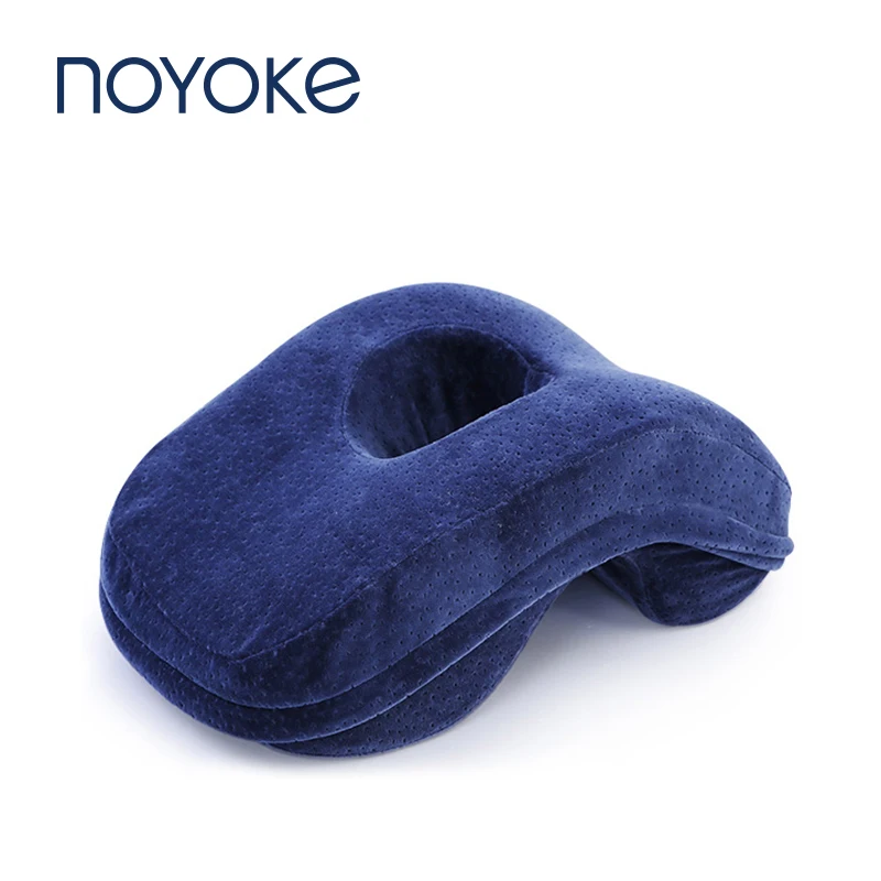 Noyoke пены памяти Офис полдень Nap Подушка дышащая настольная Подушка для сна медленный отскок свободные руки